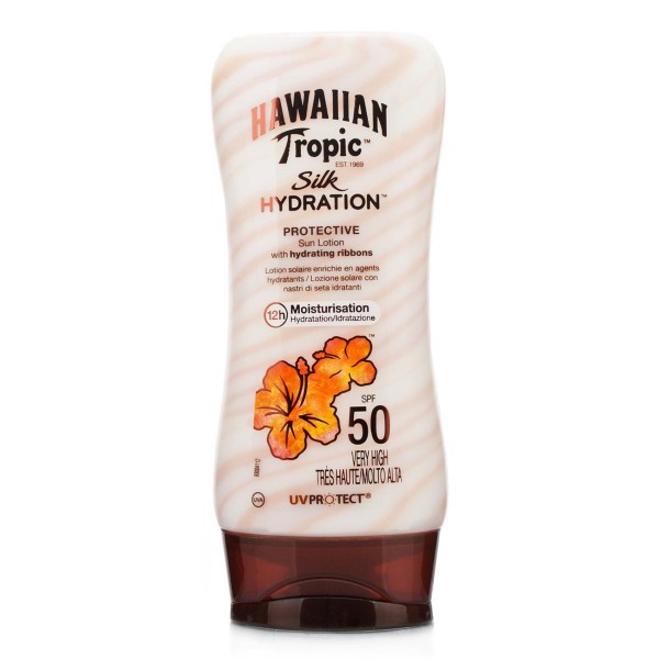 Hawaiian tropic silk hydration moisturisation spf50 very high 180ml