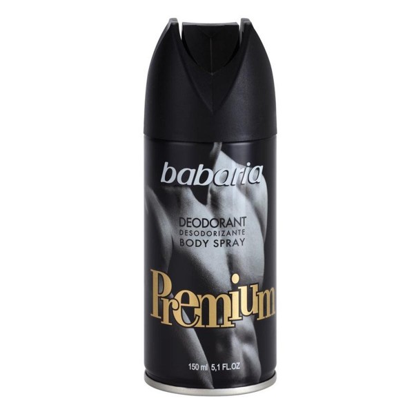 Babaria premium desodorante 150ml vaporizador + 50ml gratis