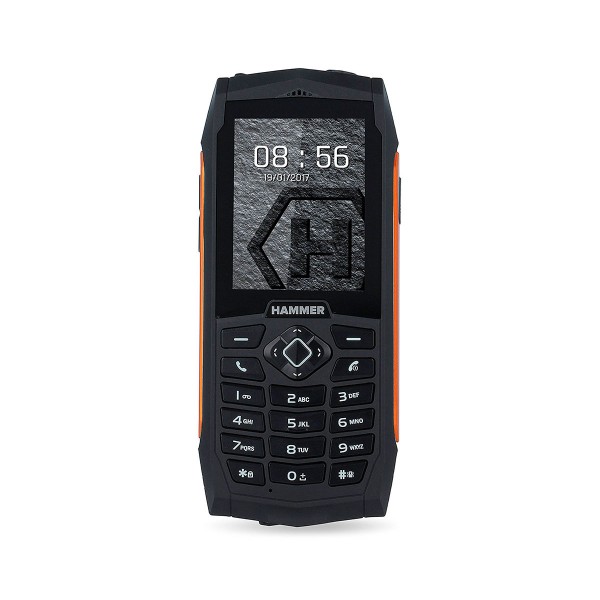 Myphone hammer 3 negro naranja móvil resistente ip68 dual sim 2.4'' tft cámara vga bluetooth radio fm