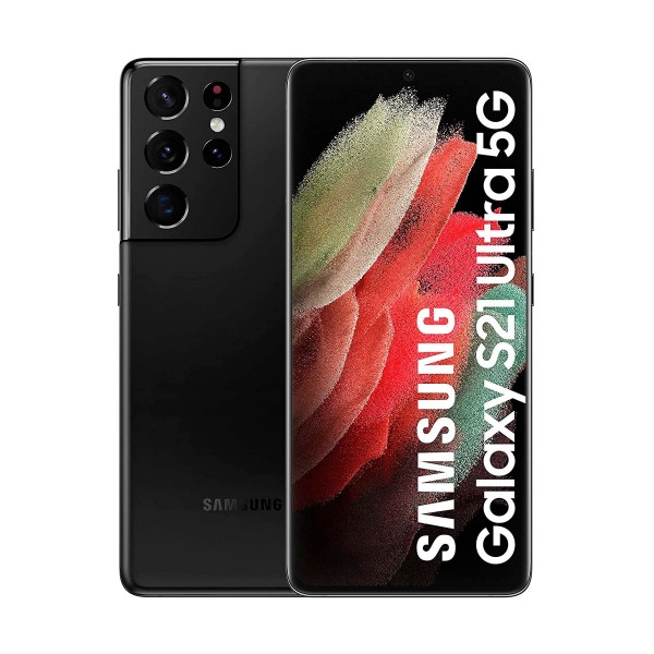 Samsung g998 galaxy s21 ultra 5g negro móvil dual sim 6.8'' 120hz edge qhd+ octacore 128gb 12gb ram quadcam 108mp selfies 40mp