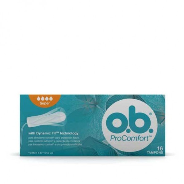 Tampones O B Procomfort Super 16 Uds