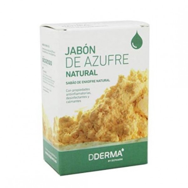DDERMA JABON DE AZUFRE NATURAL 100 G