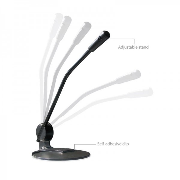 Ewent ew3550 micrófono multimedia negro Ewent ew3550 micrófono multimedia negro