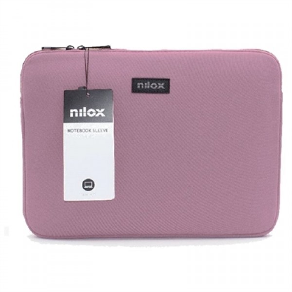 Nilox sleeve portatil 13.3" rosa