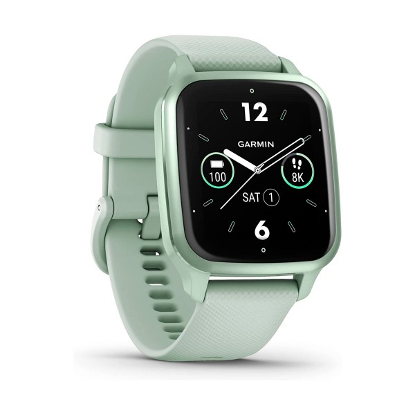Garmin venu sq 2 cool mint & metallic / smartwatch 40mm