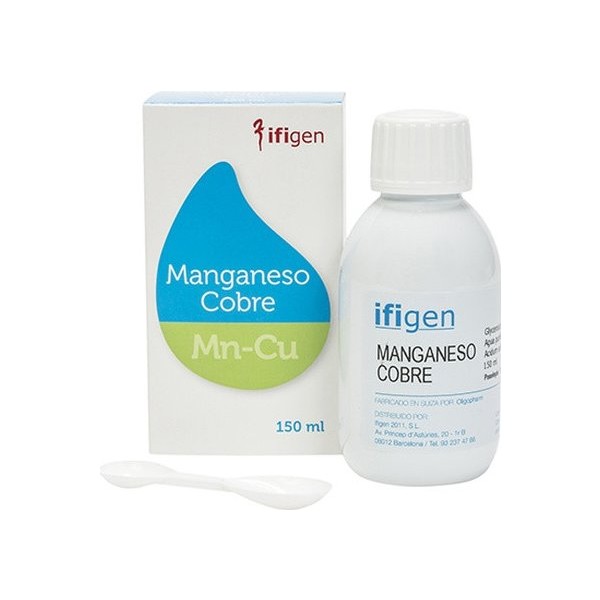 Manganesocobre Mncu Oligoelementos 150ml Ifigen