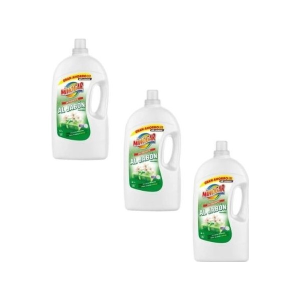Mihogar detergente tradicional 60 lavados (caja de 3 uds.)