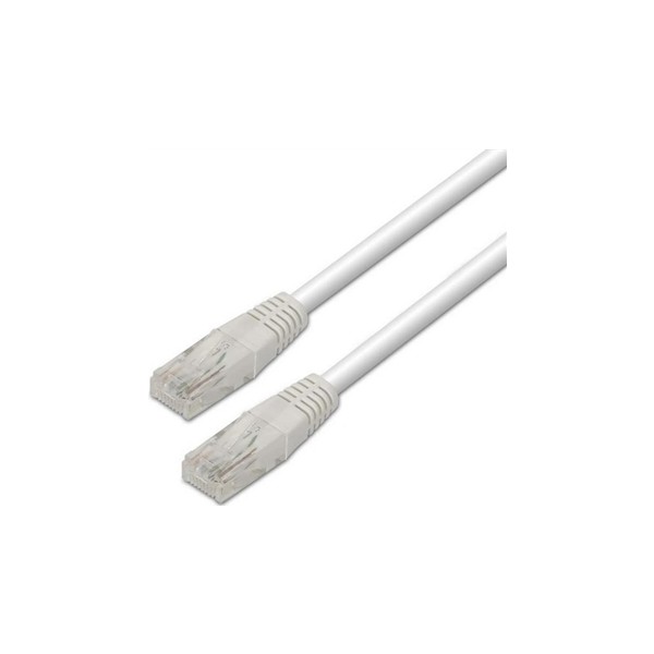 Aisens latiguillo rj45 cat.6 utp awg24 blanco 0.5m