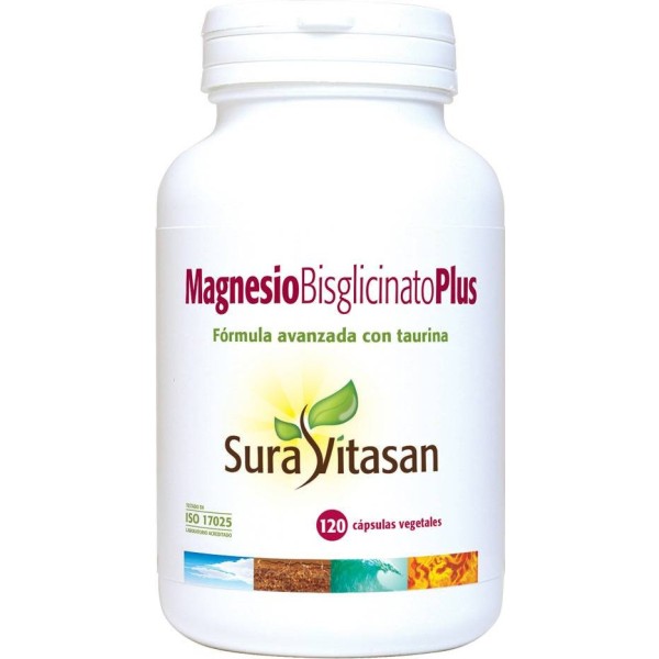 Magnesio Bisglicinato Plus 120 Caps Sura Vitasan
