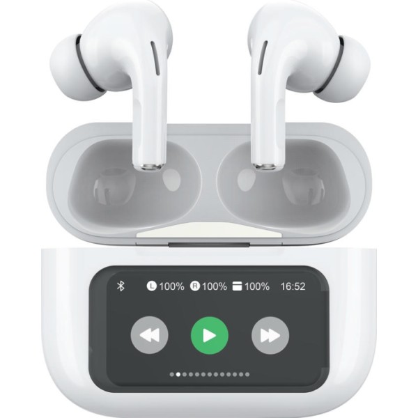 Auriculares inalambricos pantalla anc